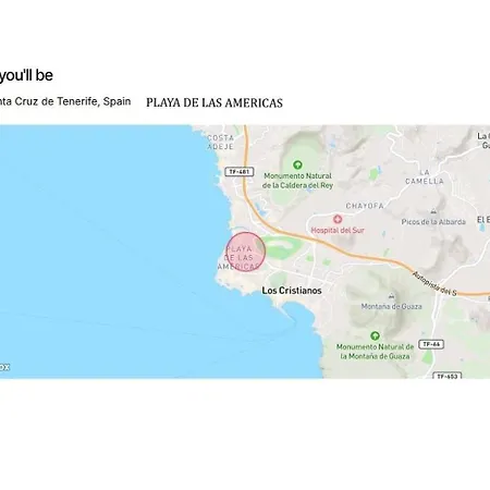 Apartmán Americas Premium - 5 Min Walk To And 10 Min Walk To Siam Park Costa Adeje (Tenerife)